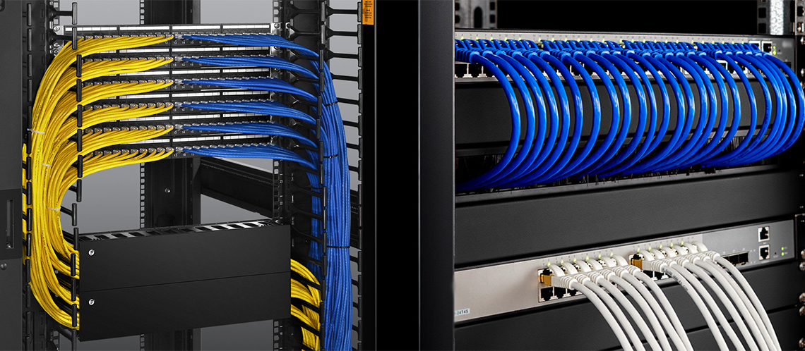 Optimize rack space and shorten installation time