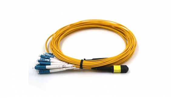 12F MPO/MTP to LC 9/125 SX Elite Fiber Optical Breakout Patch Cord