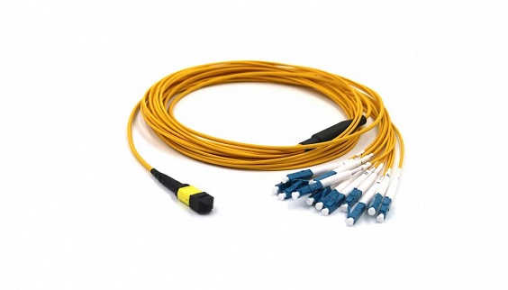 12F MPO/MTP to LC 9/125 SX Elite Fiber Optical Breakout Patch Cord