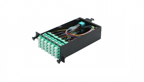 24 LC to 2 MTP/MPO 10G/40G Multimode MTP/MPO Cassette