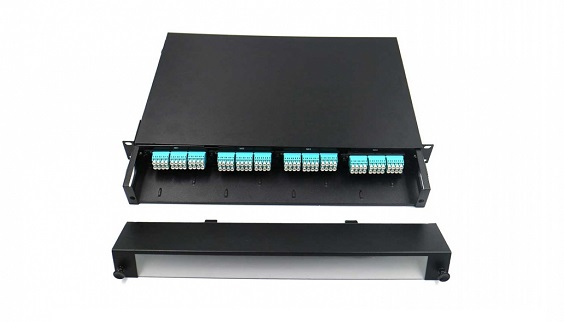 1U 96 cores MPO MTP Cassettes Patch Panel