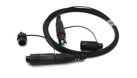 Water proof FTTH OptiTap SC APC Fast Connector Pre-connector Patch Cords