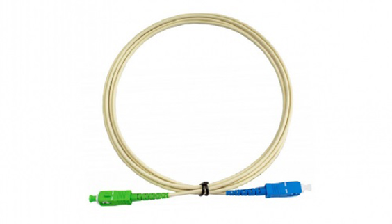 SM SX Ivory white 3.0mm fiber optic patch cords