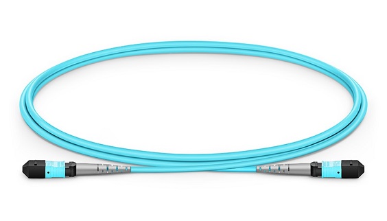 OM3 MTP® to MTP® Female, 8 Fibers Elite Trunk Cable, Type A/B