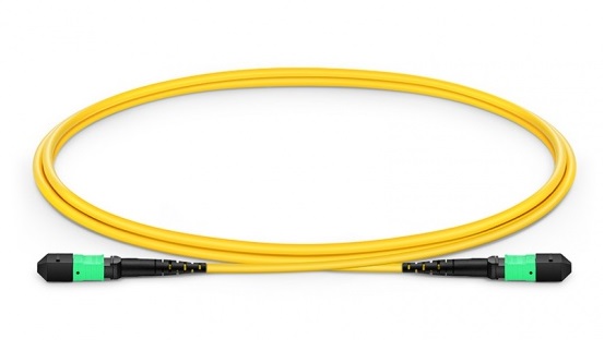 OS2 MTP® to MTP® Female, 8 Fibers Elite Trunk Cable, Type A/B