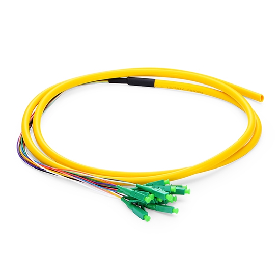 OS2 LC APC 12 Fibers Bunch 0.9mm Pigtail