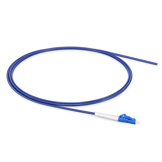 OS2 Single Mode LC UPC Armored 3.0mm Fiber Optic Pigtail