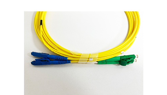 Fiber Optic Jumpers LX.5-LC/APC Patch Cord LSZH Yellow G657A