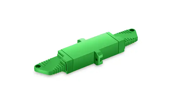 E2000/APC Simplex Adapter Green