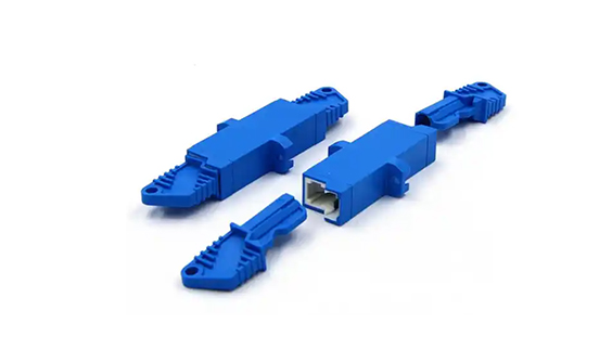 E2000/UPC Simplex Adapter Blue